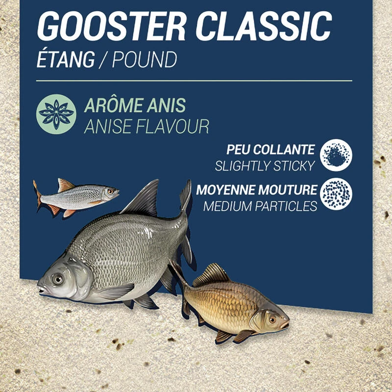 AMORCE GOOSTER CLASSIC TOUS POISSONS ANIS 4,75kg – Image 2