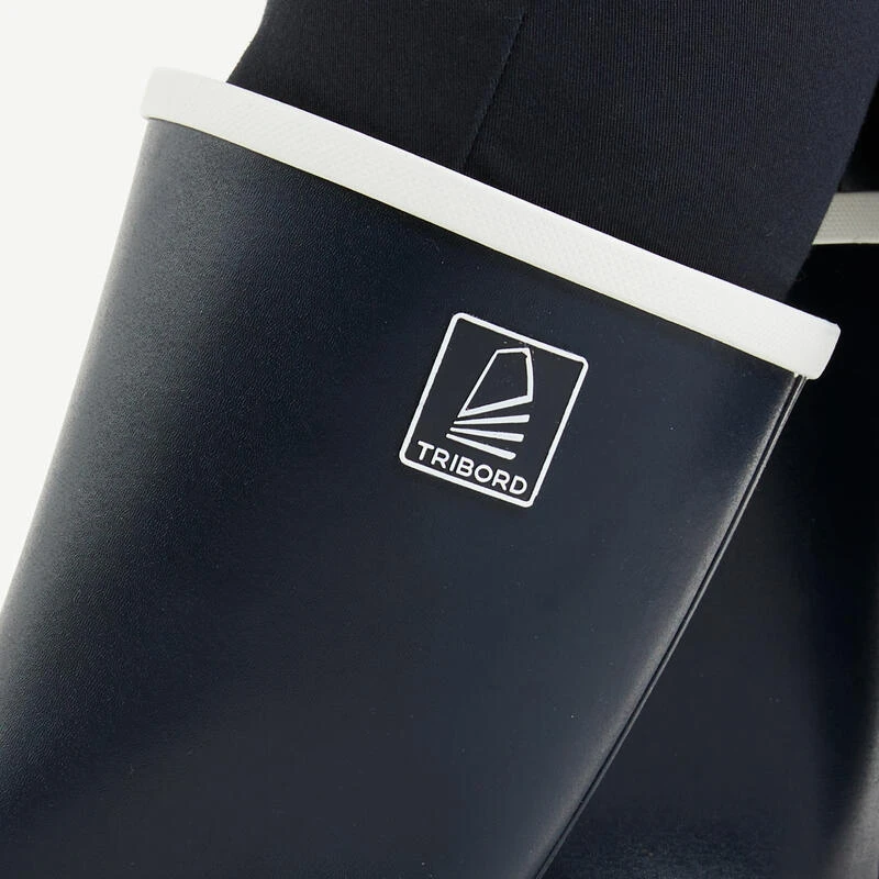 Tribord Bottes Caoutchouc Adulte SAILING 500 Navy – Image 2