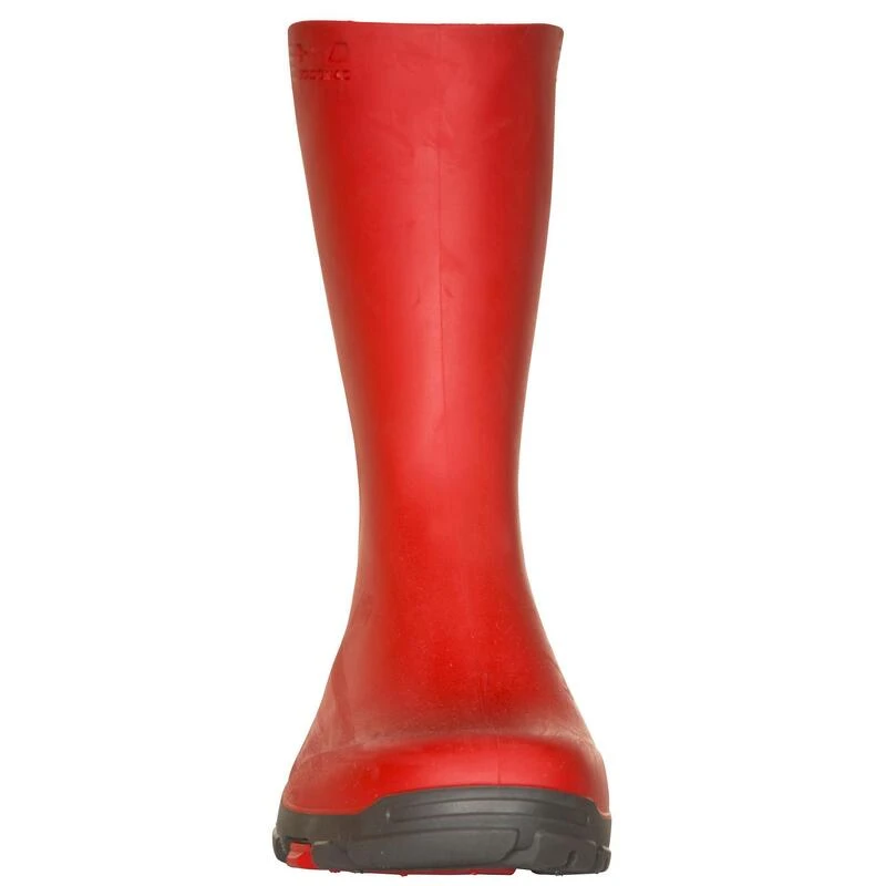 BOTTILLONS LEGER PVC ROUGE INVERNESS 100 FEMME – Image 4