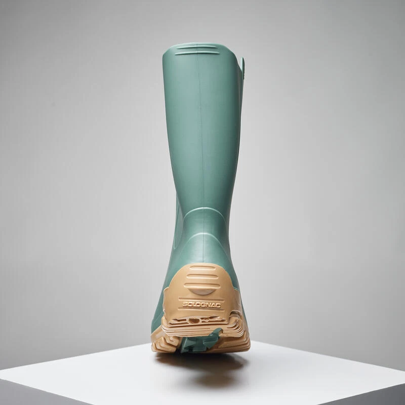 BOTTILLONS VERTS LEGER PVC 100 FEMME – Image 4