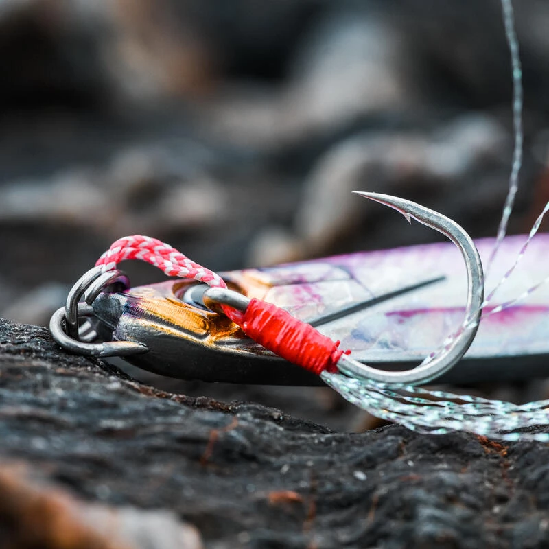 CUILLER BIASTOS 80gr ROSE HARENG Pêche Au Leurre En Mer – Image 4