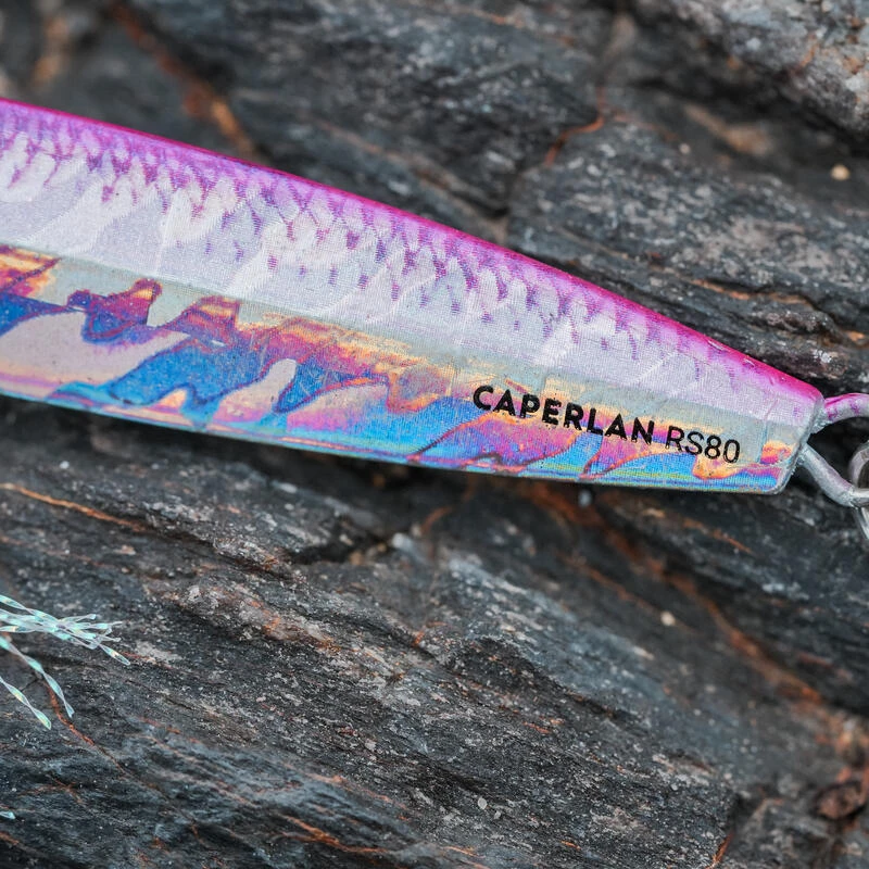 CUILLER BIASTOS 80gr ROSE HARENG Pêche Au Leurre En Mer – Image 5