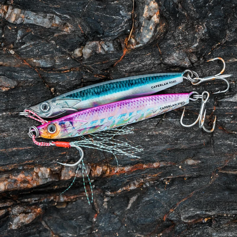 CUILLER BIASTOS 80gr ROSE HARENG Pêche Au Leurre En Mer – Image 6