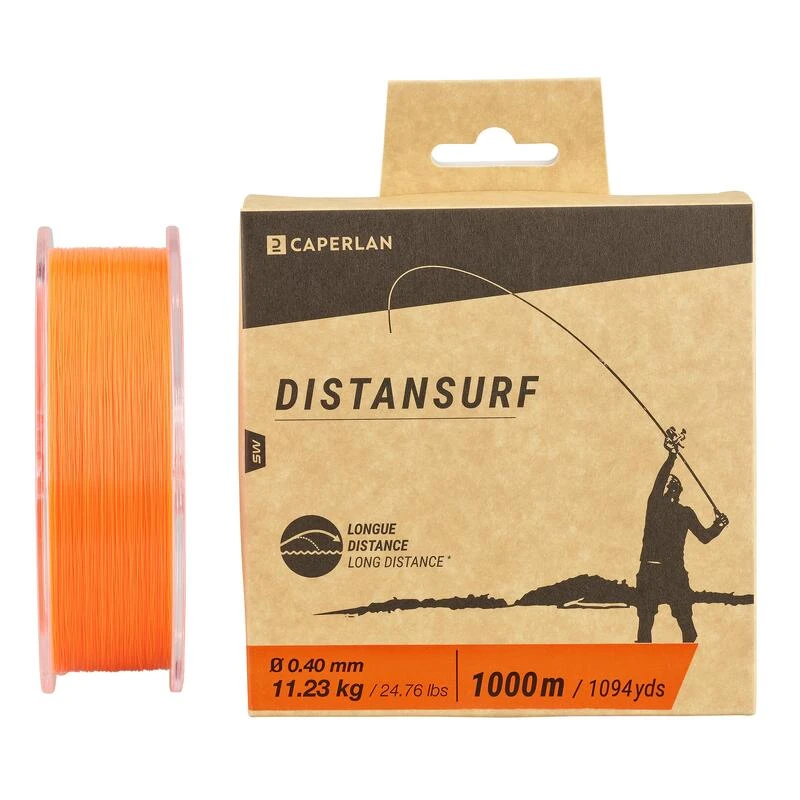 Fil Pêche En Surfcasting Orange DISTANSURF – Image 2