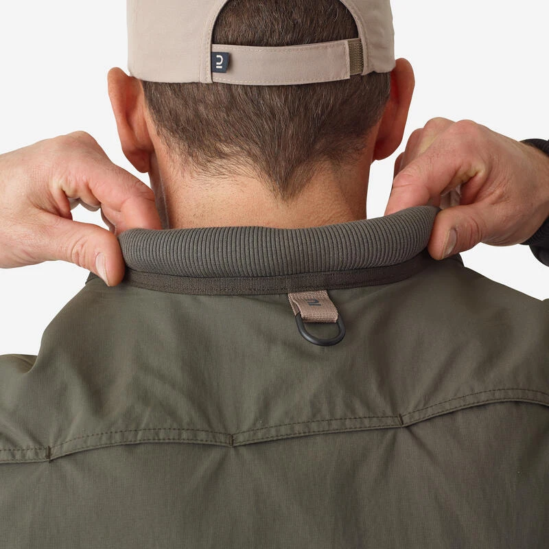 GILET De Pêche 500 Kaki – Image 9