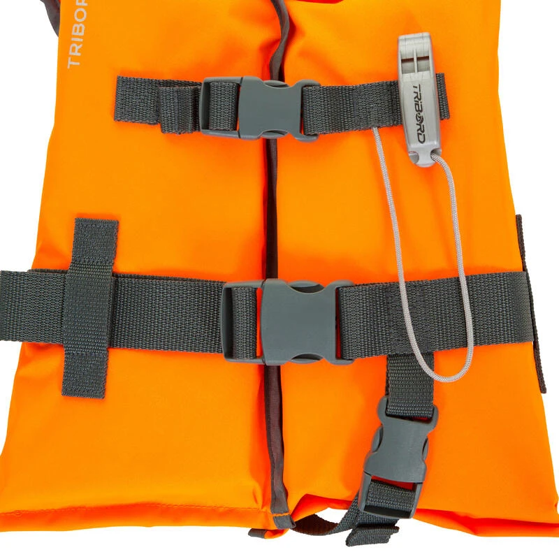 Tribord Gilet De Sauvetage Mousse Bateau Enfant LJ 100N Orange – Image 3
