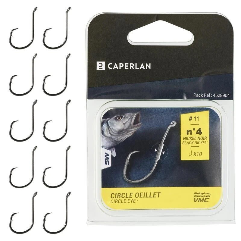 Hameçon A Oeillet HOOK CIRCLE EYE Pêche En Mer – Image 9