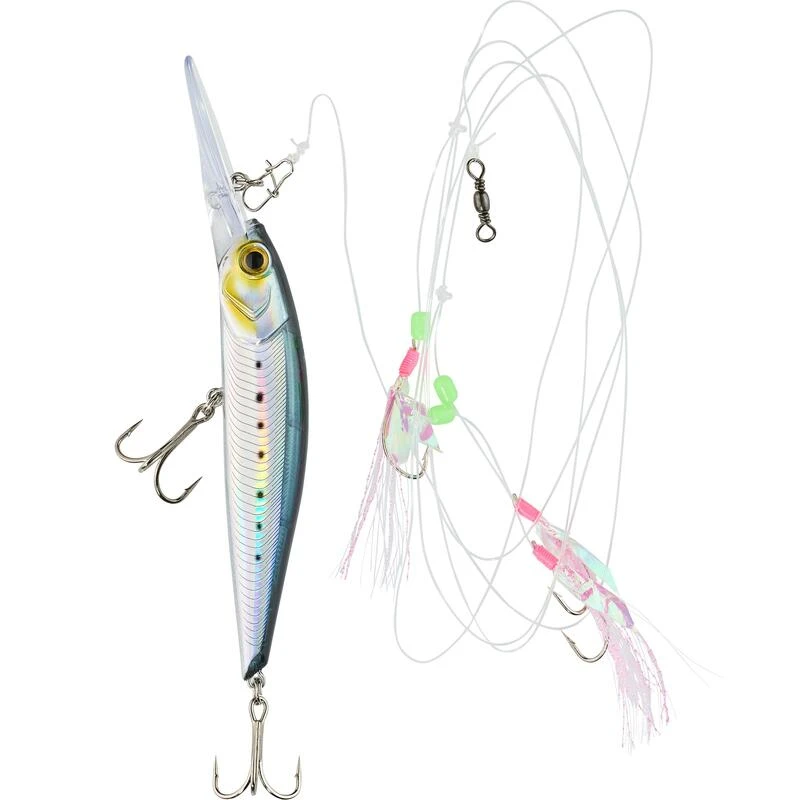 KIT BAS DE LIGNE PRET A PECHER PECHE A LA TRAINE EN MER – Image 2