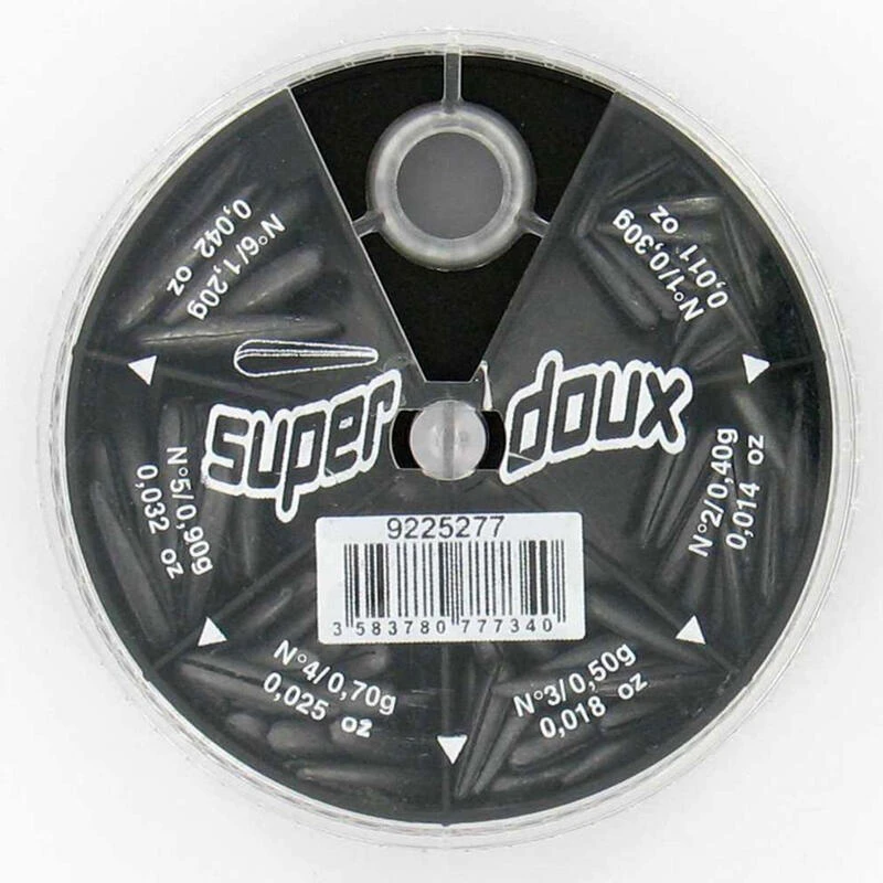 Lest Pêche BOITE 5 Cases OLIVE LONGUE PERCÉE