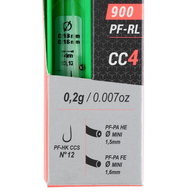 LIGNE MONTEE POUR LA PECHE DE LA CARPE AU COUP PF-RL900 CC4 0,2g – Image 3