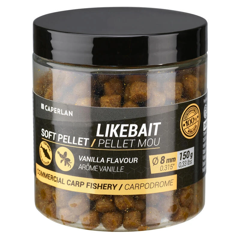 LIKEBAIT SOFT PELLET 8MM VANILLE – Image 2