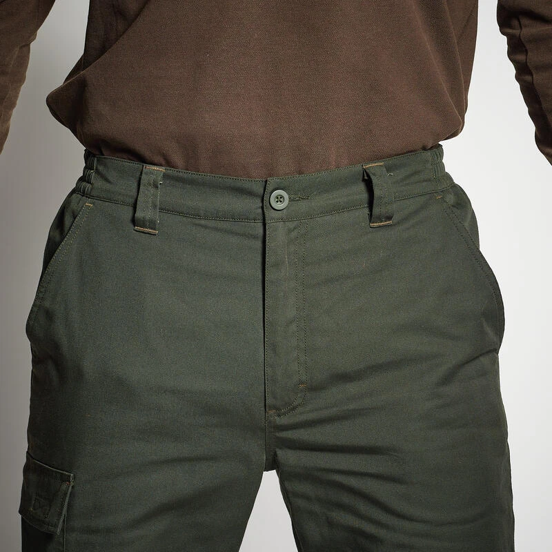 PANTALON CHASSE CHAUD VERT 100 – Image 6