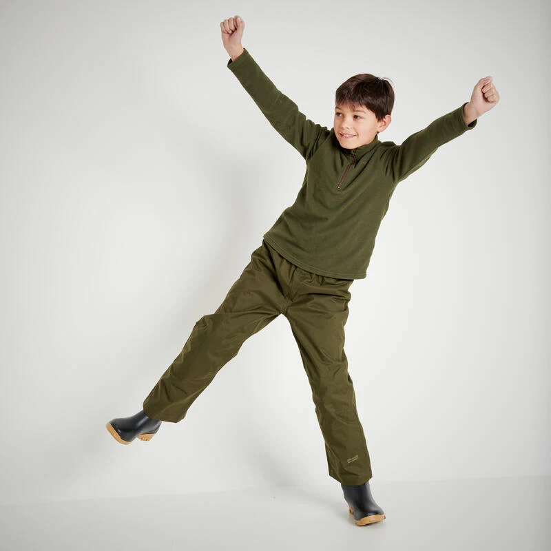 Surpantalon Imperméable Junior 100 Vert – Image 4