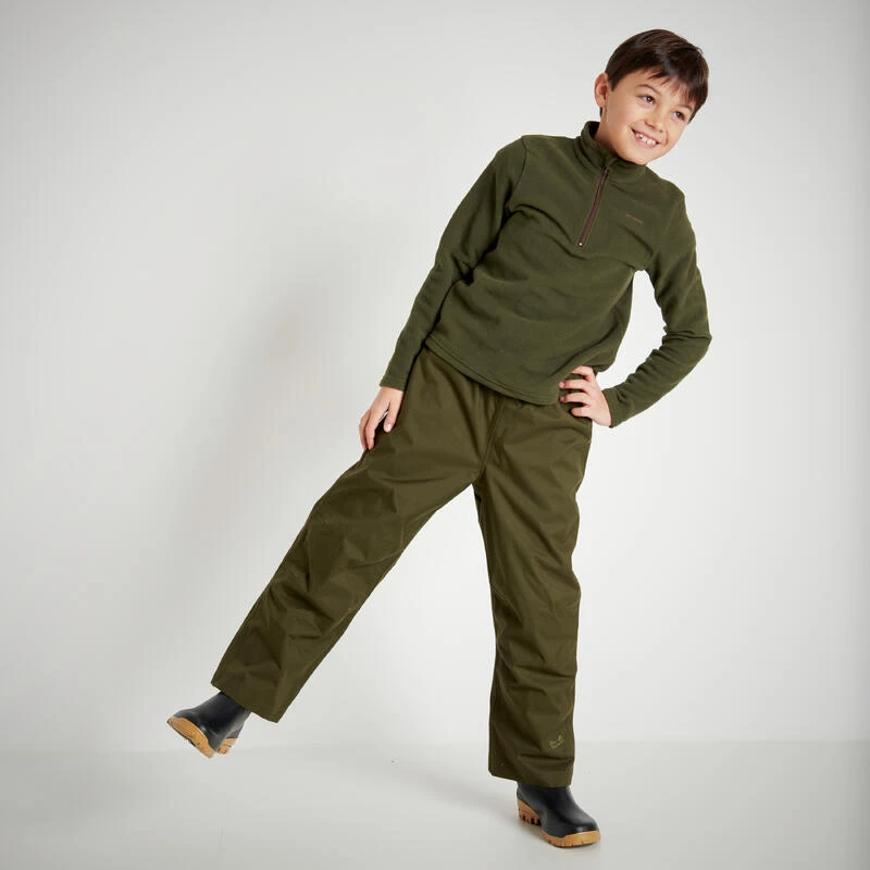 Surpantalon Imperméable Junior 100 Vert – Image 5