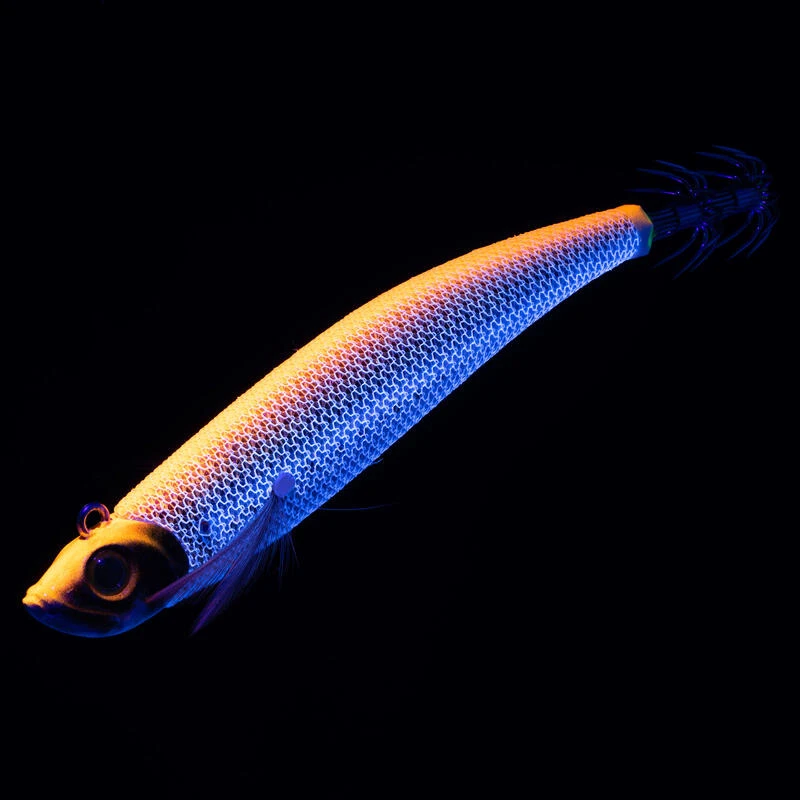 Turlutte Ultra Coulante TYP RUN EBIFISH 3.0/120 Flashy Orange Pêche Calamar – Image 5
