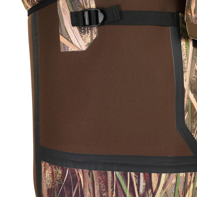 Waders Chasse Chaud 500 Néoprène Camouflage Marais – Image 10